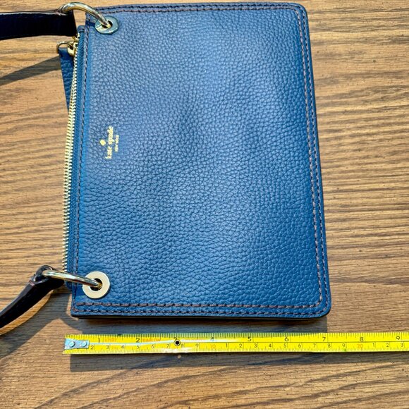 Kate Spade New York Navy Leather Crossbody Bag Pebbled - New - Never Used - Picture 15 of 15